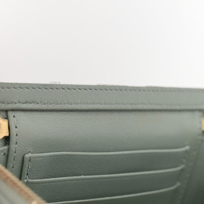 Chanel Metallic Lambskin Quilted Small CC Dynasty Vanity Case With Chain Grey 16 of 18