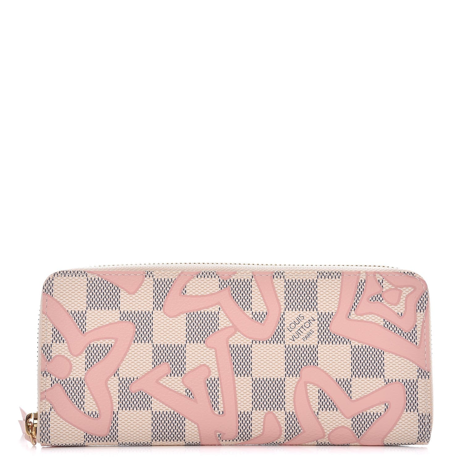 Louis Vuitton Damier Azur Tahitienne Clemence Wallet 1 of 8