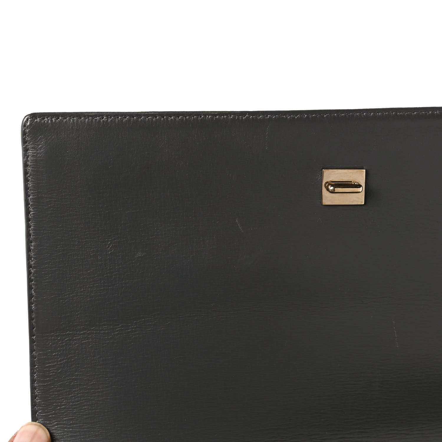 Givenchy Textured Calfskin Medium Pandora Box Crossbody Bag Dark Gray 17 of 19