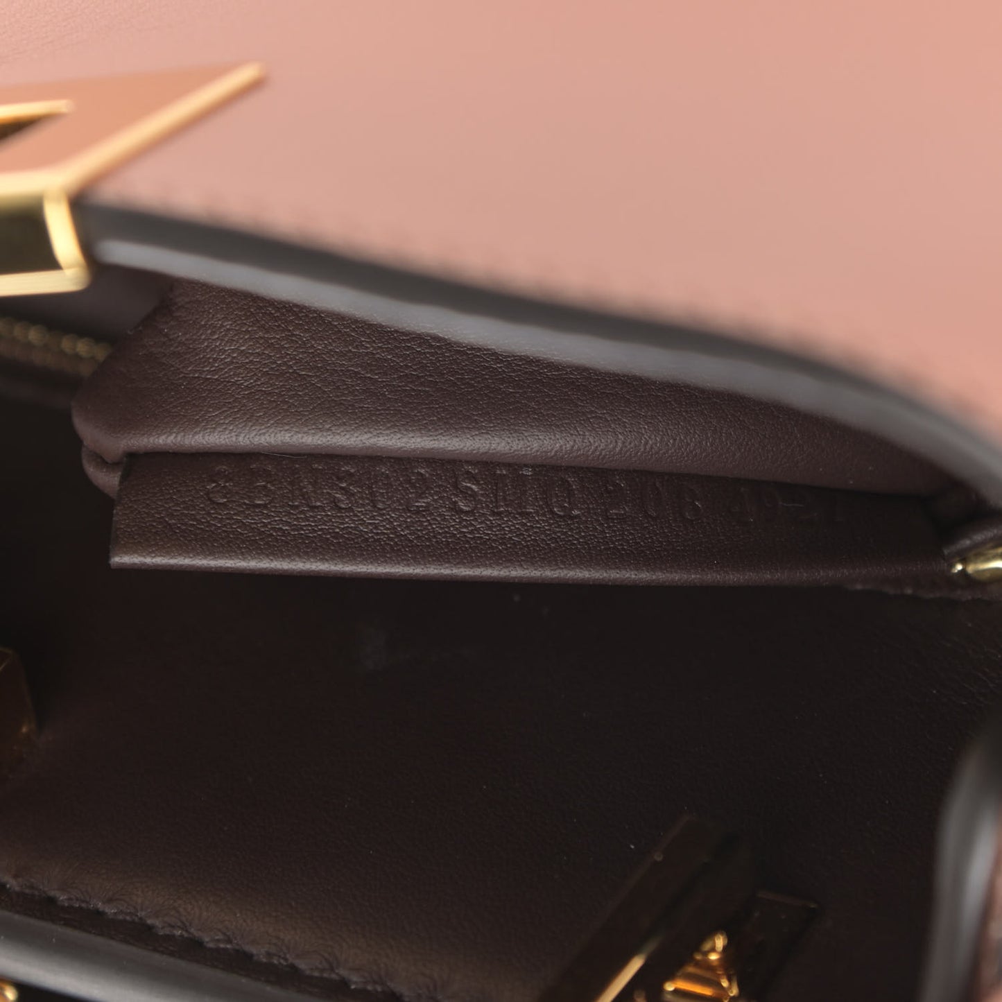 Vitello Tahiti Burro Medium Peekaboo Iconic Essentially Satchel Rosa Burbon Maya