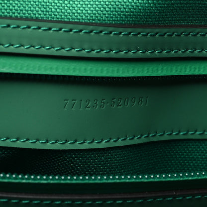 Gucci Rubber Effect GG Embossed Duffle Bag New Shamarock 6 of 9