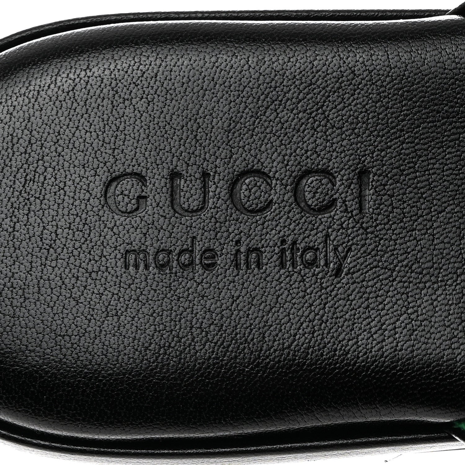 Gucci Goatskin Horsebit Men's Pericle Slippers 10 Black 5 of 9