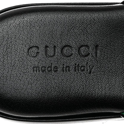Gucci Goatskin Horsebit Men's Pericle Slippers 10 Black 5 of 9