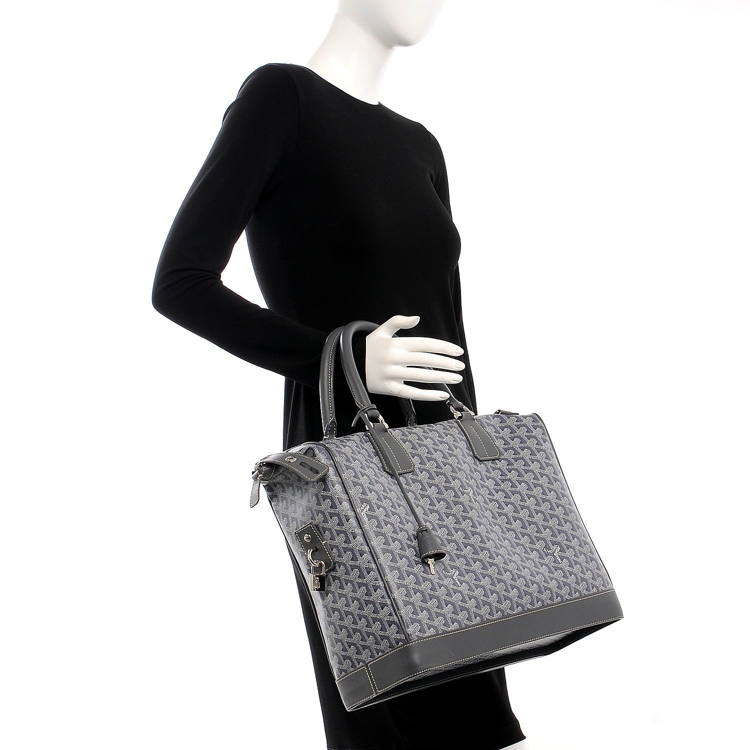 Goyard Goyardine Victoria PM Grey 3 of 9