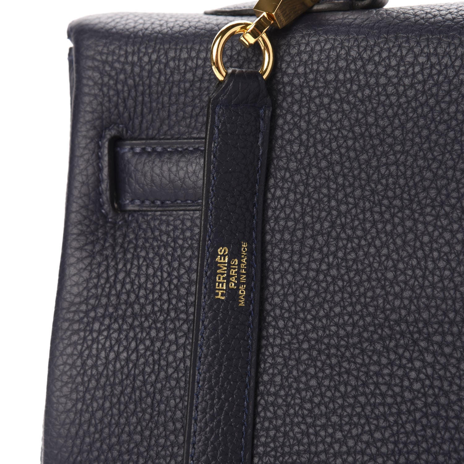 Hermes Togo Kelly Retourne 35 Bleu Nuit 10 of 12