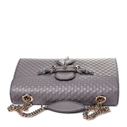 Gucci Soft Microguccissima Medium Emily Chain Shoulder Bag Loess 11 of 11