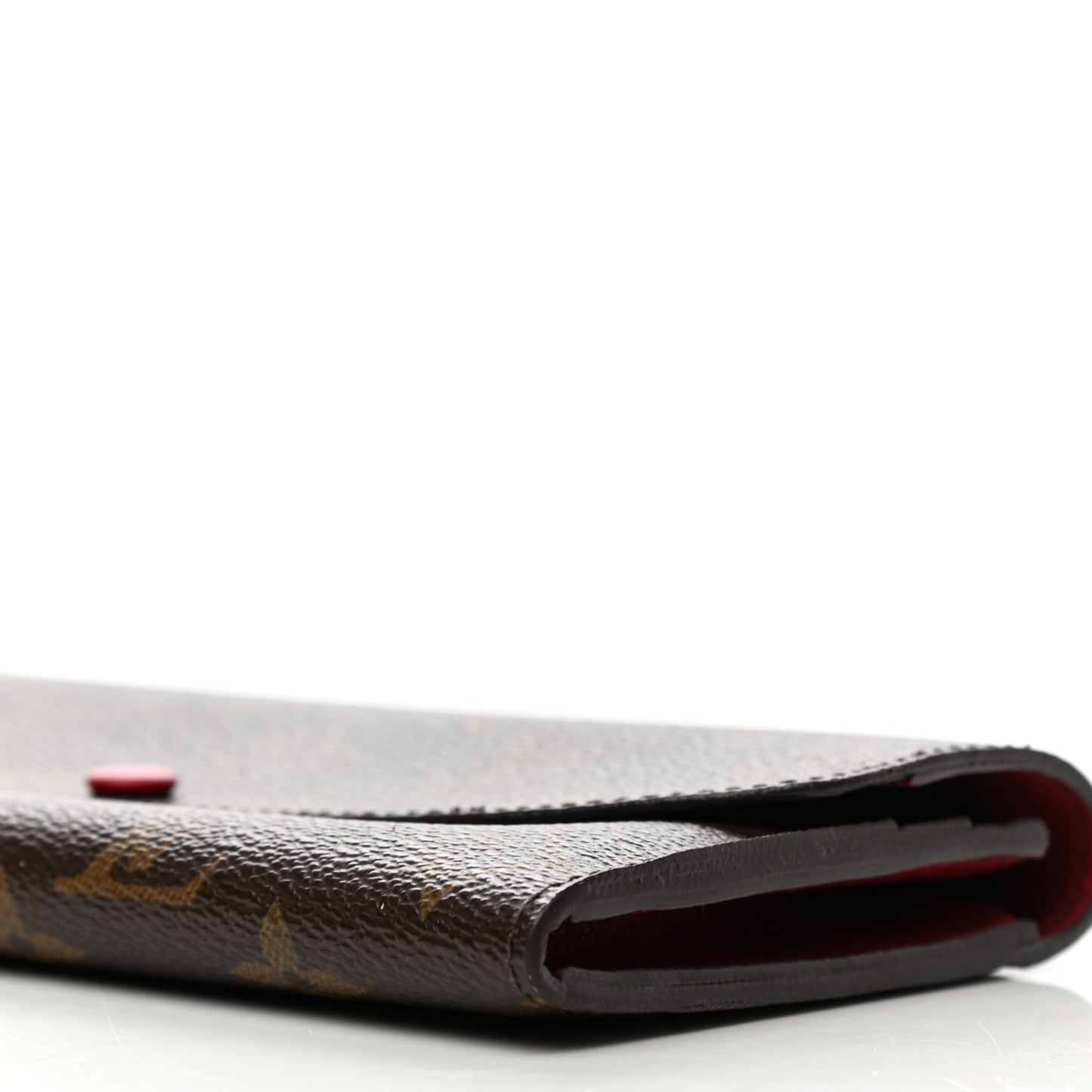 Monogram Emilie Wallet Red