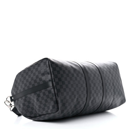 Louis Vuitton Damier Graphite Keepall Bandouliere 55 3 of 10