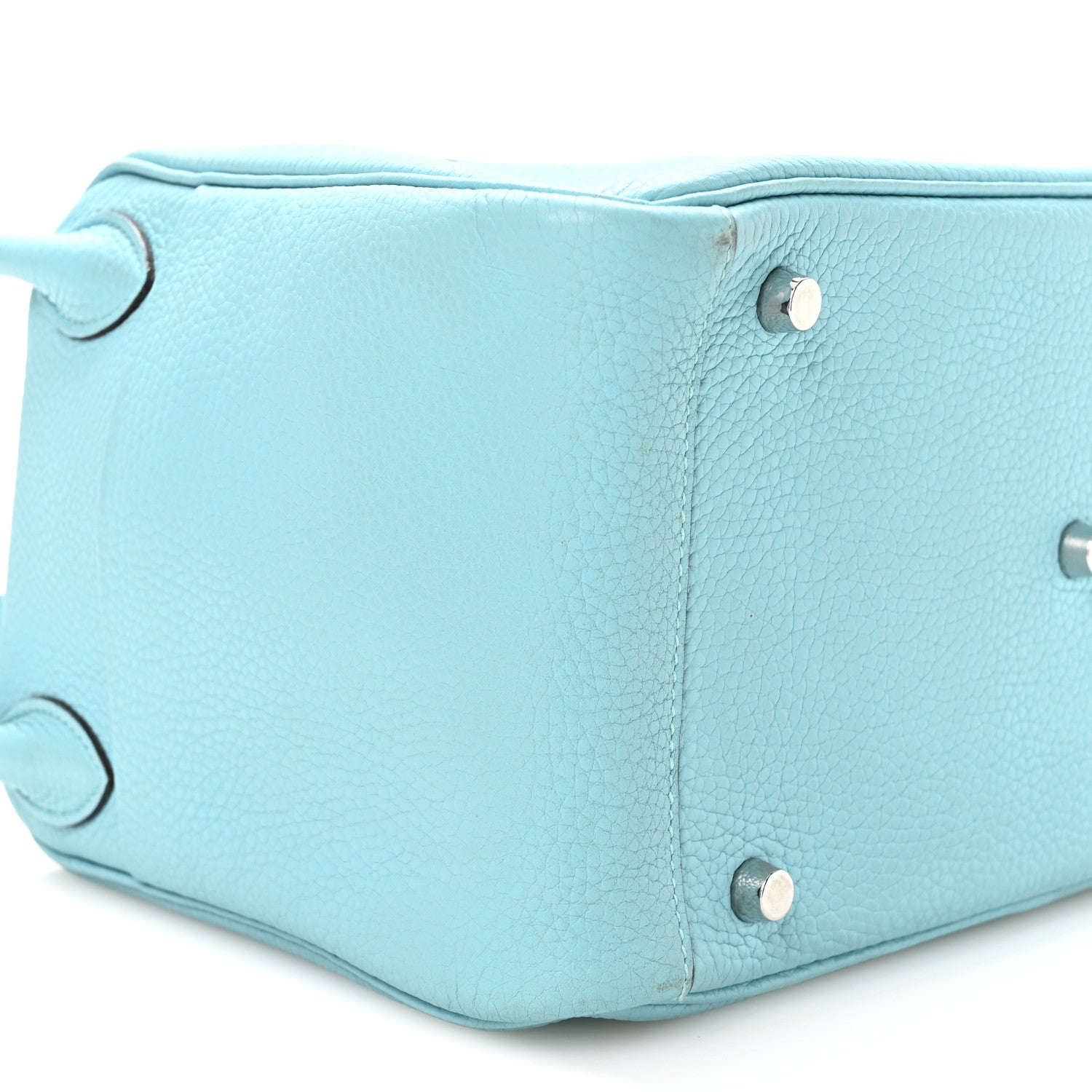 Hermes Taurillon Clemence Lindy 30 Bleu Atoll 9 of 10