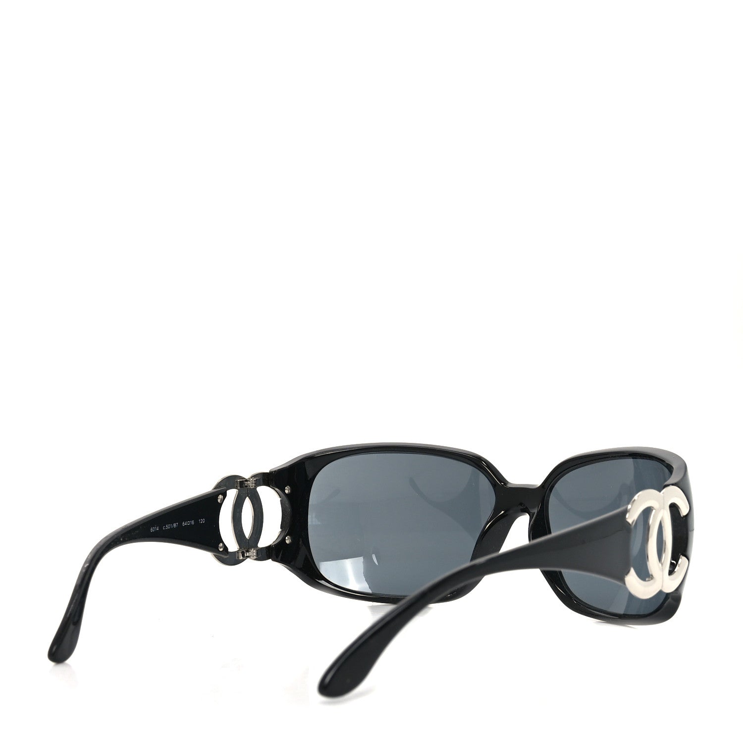 小物 CHANEL Archive Coco Mark Sunglasses 6014 Chanel Acetate CC Sunglasses 6014 Black 1803891 – FASHIONPHILE