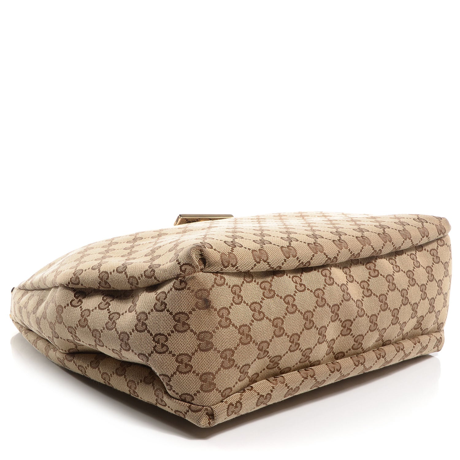 Gucci Monogram New Ladies Web Large Hobo Brown 4 of 8