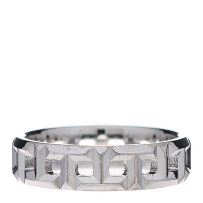 Tiffany 18K White Gold T True Wide Ring 57 8 3 of 5