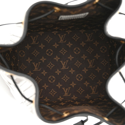 Louis Vuitton X FORNASETTI Calfskin Architettura Noe MM Black White 5 of 9