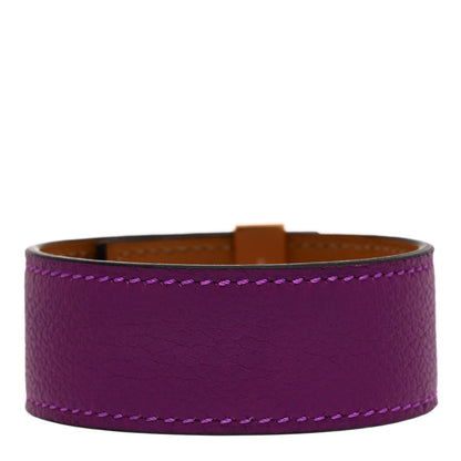 Hermes Evercolor Collier de Chien 24 Bracelet T3 Anemone 3 of 5