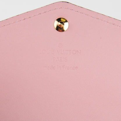 Louis Vuitton Vernis Sarah Compact Wallet Rose Ballerine 6 of 8