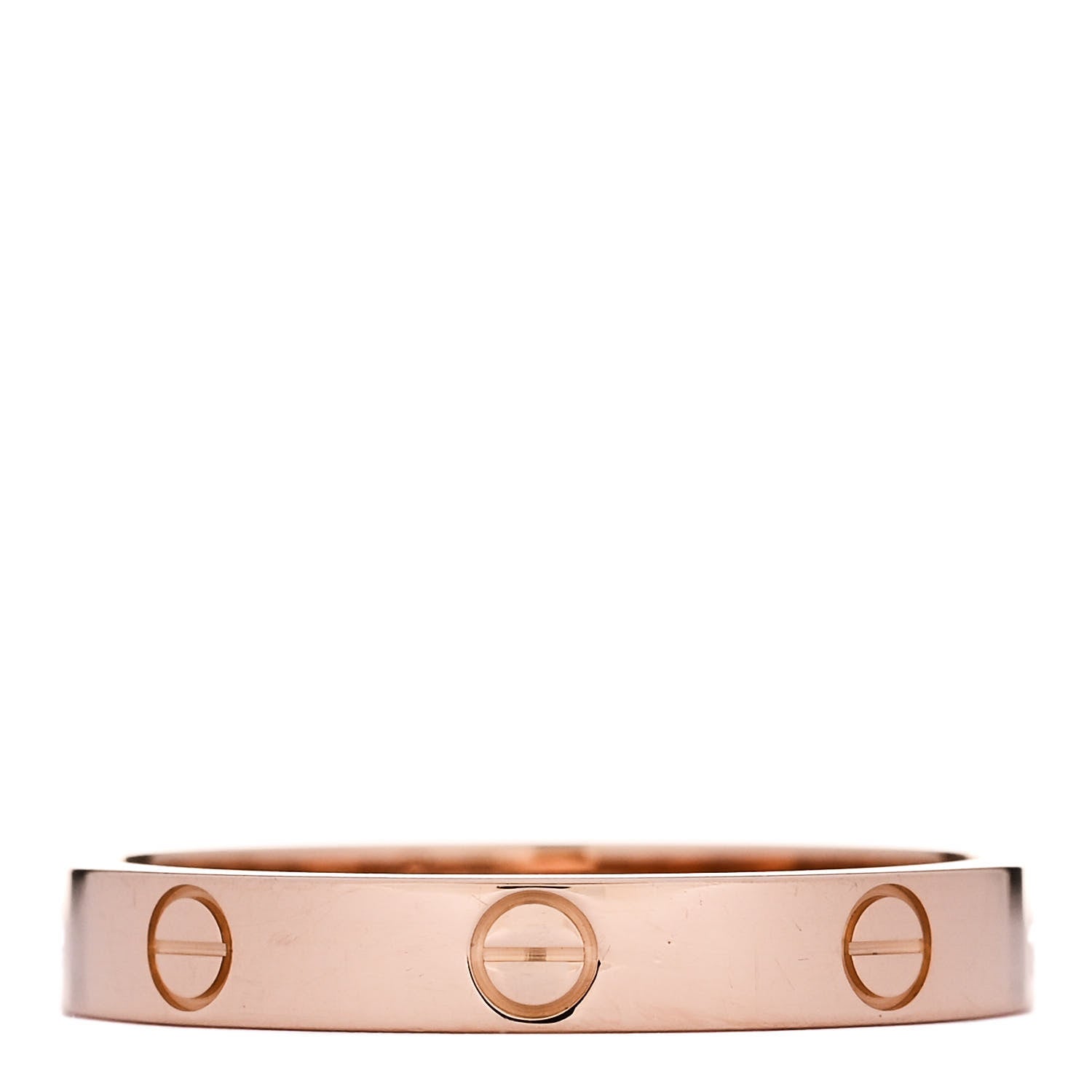 Cartier 18K Pink Gold 3.5mm LOVE Wedding Band Ring 64 10.75 1 of 4