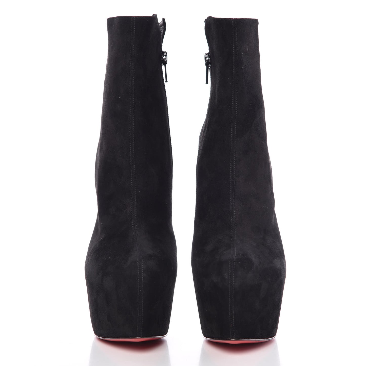 Suede Daf Booty 160 Ankle Boots 38 Black