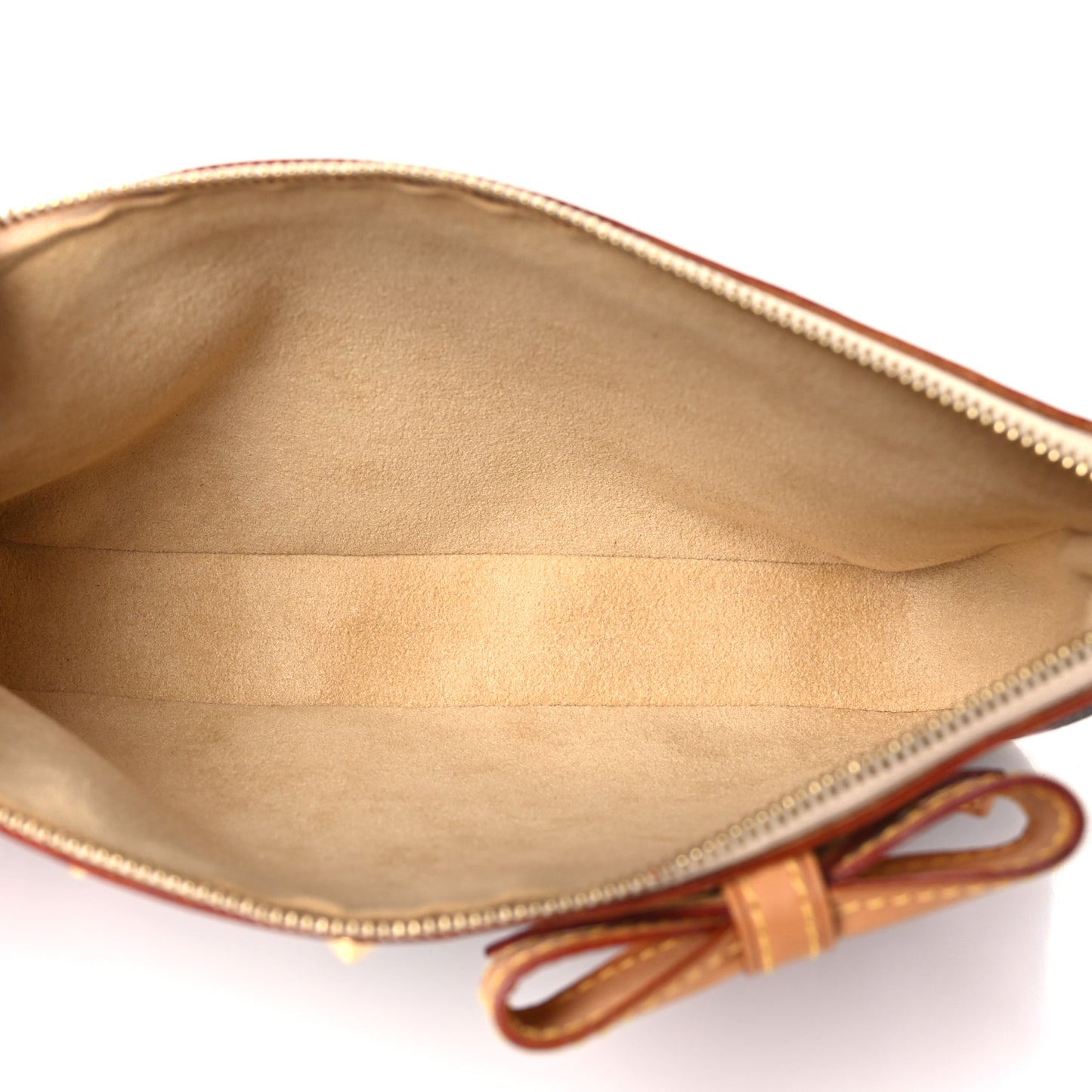 Monogram Cherry Blossom Pochette Accessories Brown