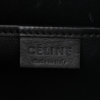 Celine Smooth Calfskin Nano Luggage Black 6 of 11
