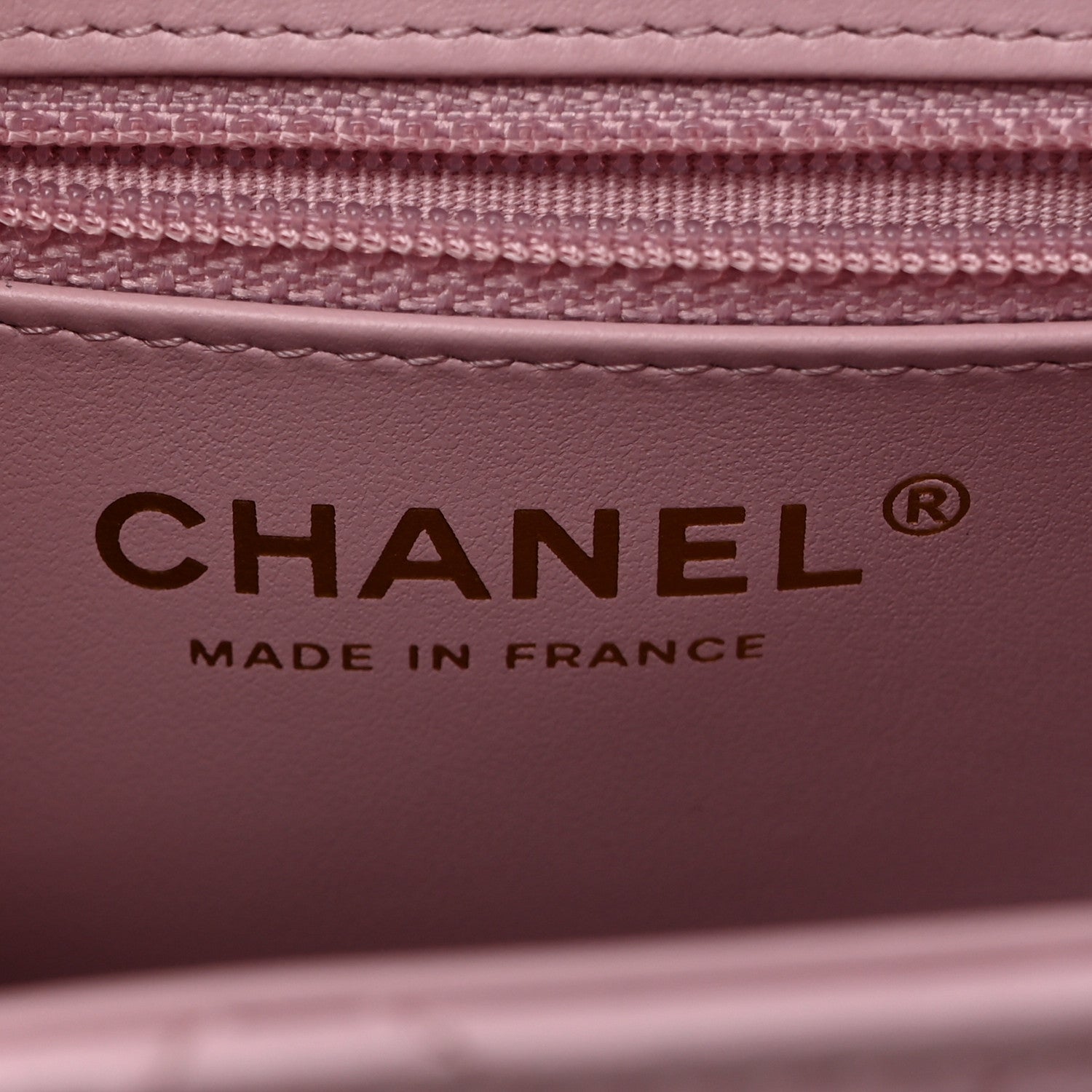 Chanel Shiny Aged Calfskin Quilted Nano Kelly Shopper Pink 6 of 10