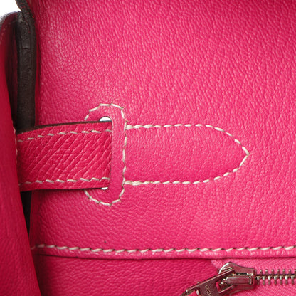 Hermes Epsom Birkin 35 Rose Tyrien 19 of 36