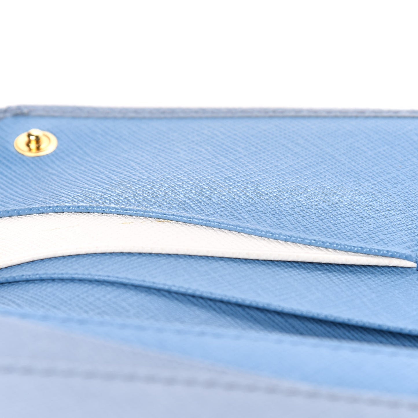 Saffiano Metal Continental Flap Wallet Aviazione