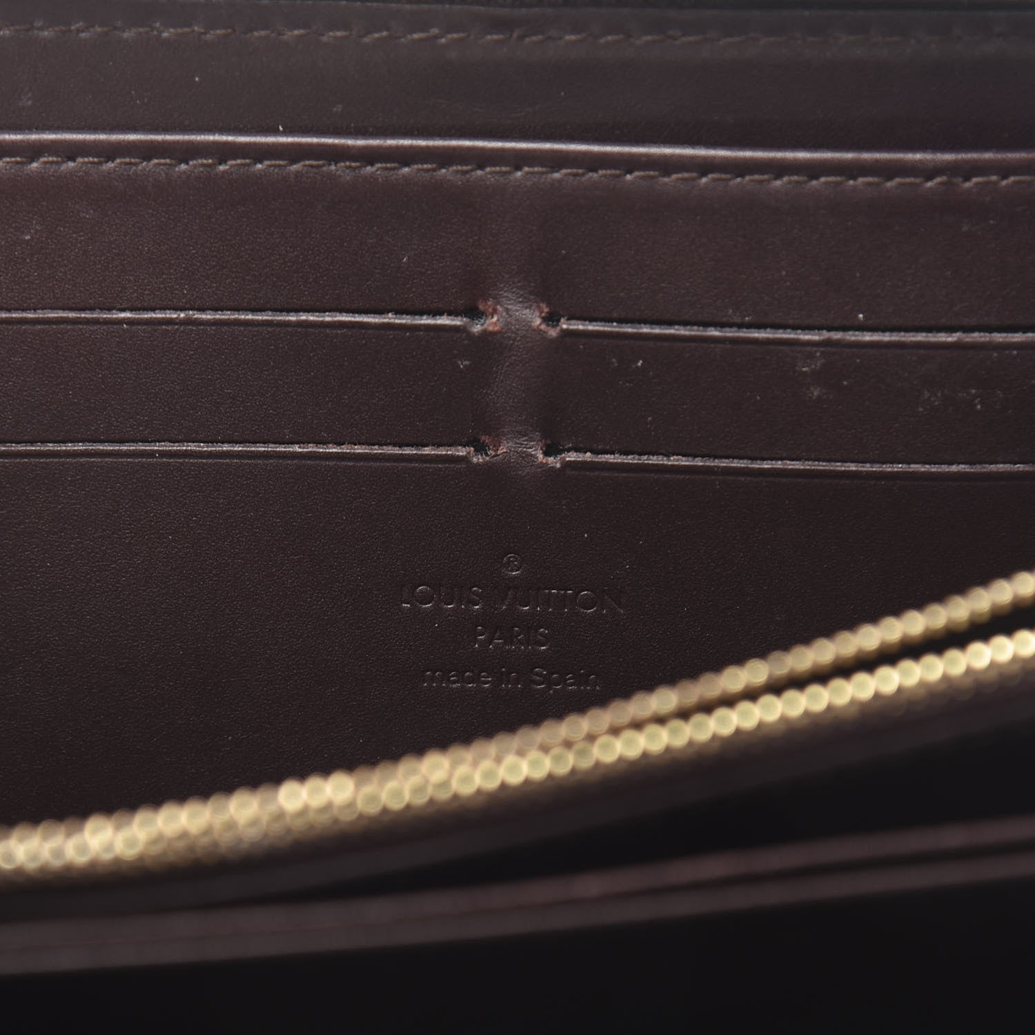 Louis Vuitton Vernis Zippy Wallet Amarante 6 of 10