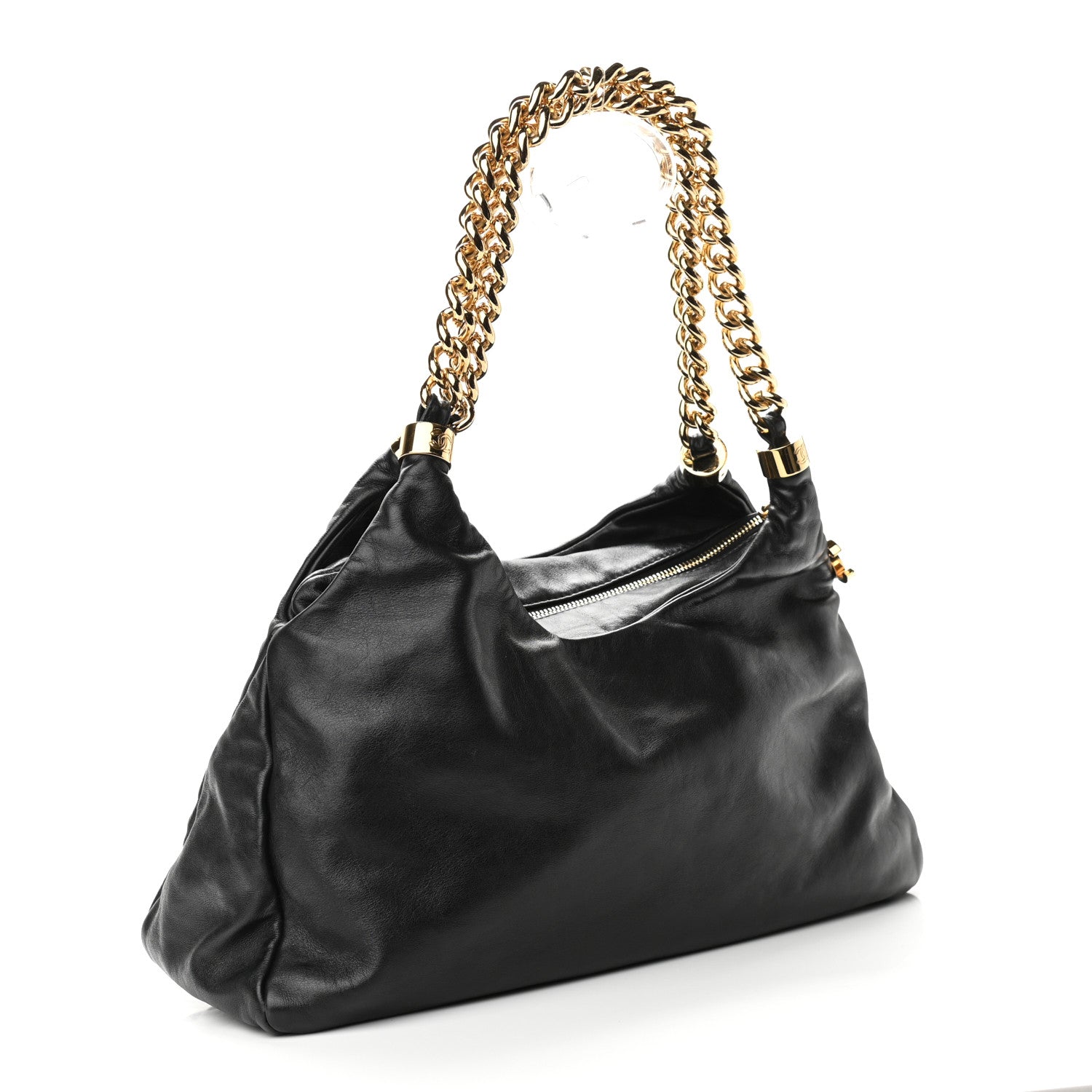 Chanel Calfskin Rodeo Drive Hobo Black 3 of 10