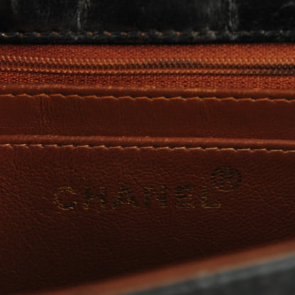 Chanel Lambskin Quilted Medium Single Flap Black 7 of 9