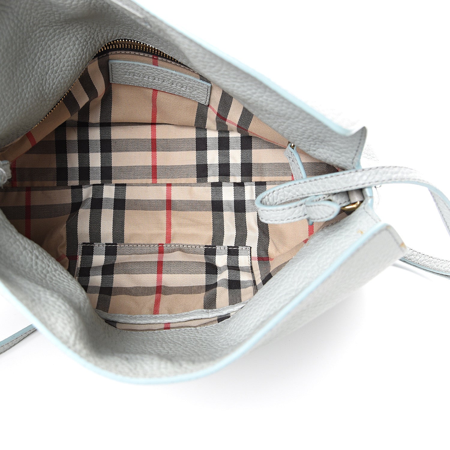 Burberry London Grainy Calfskin Small Leah Sky Blue 4 of 12