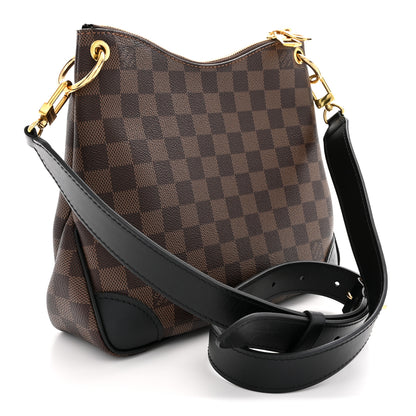 Louis Vuitton Damier Ebene Odeon PM Black 3 of 9