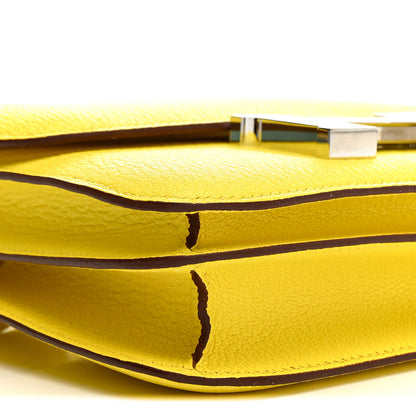 Hermes Chevre Chamkila Constance 18 Rouge H Juane Citron 9 of 11