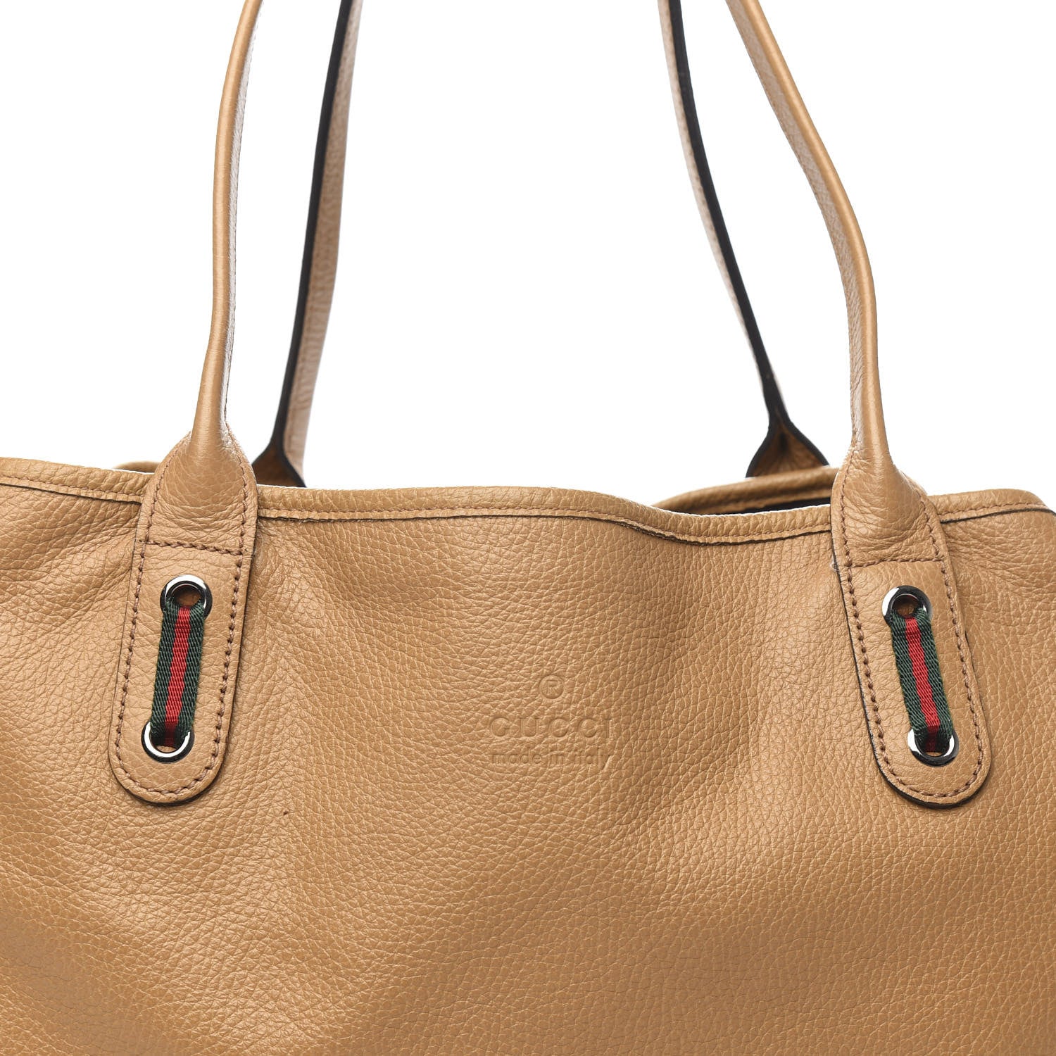 Gucci Calfskin Large Princy Tote Light Brown 13 of 13