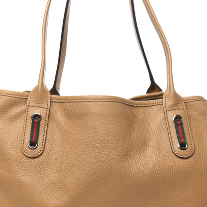 Gucci Calfskin Large Princy Tote Light Brown 13 of 13