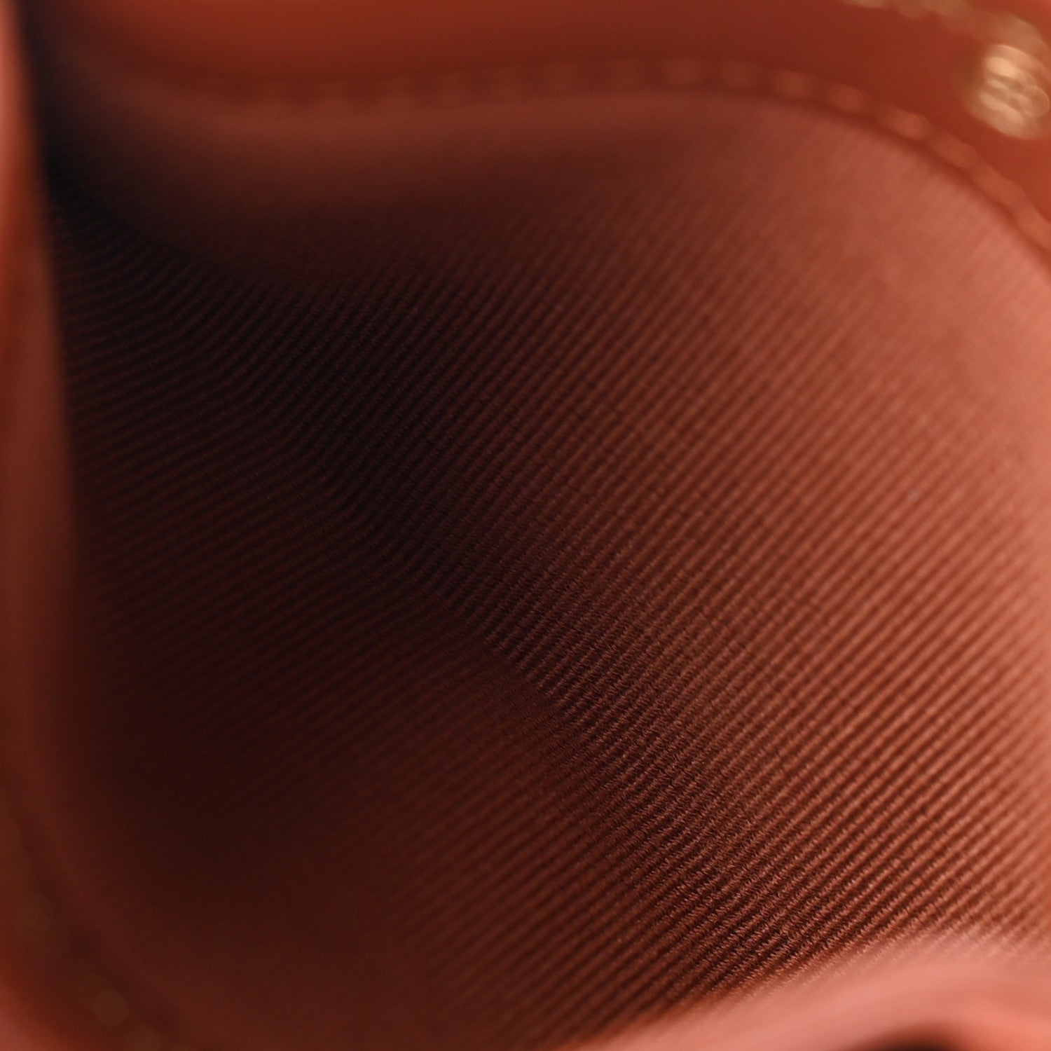 Chanel Lambskin Quilted Card Holder Brown 5 of 9