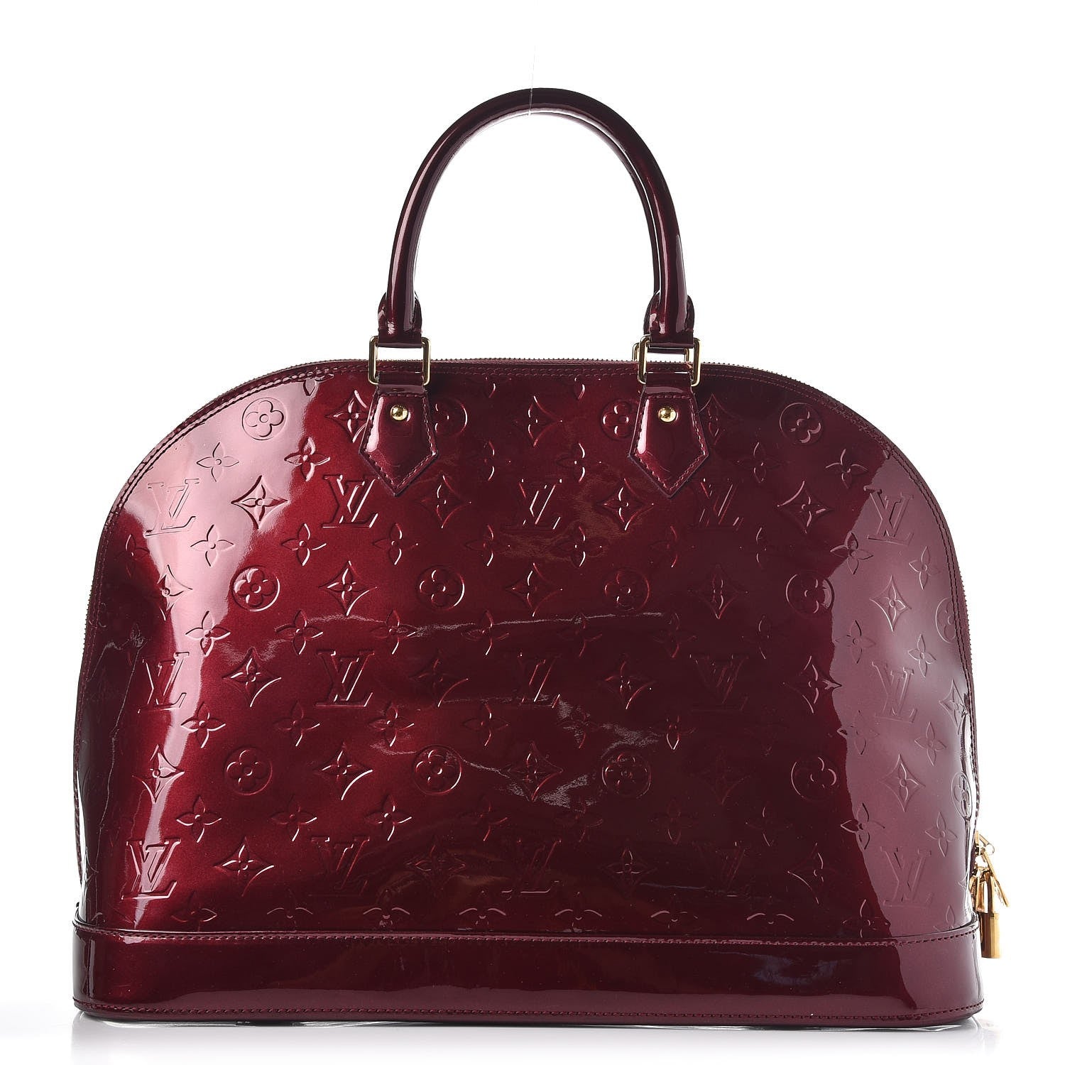 Louis Vuitton Vernis Alma GM Rouge Fauviste 1 of 10