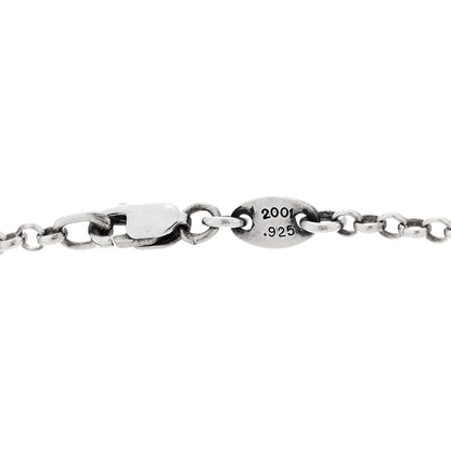 Chrome Hearts Sterling Silver Safety Pin Pendant Necklace 5 of 6
