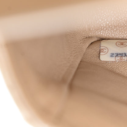 Chanel Lambskin Quilted Medium Double Flap Beige 6 of 10