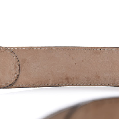Gucci Crystal Monogram Hysteria Belt 95 38 Dark Brown 6 of 8