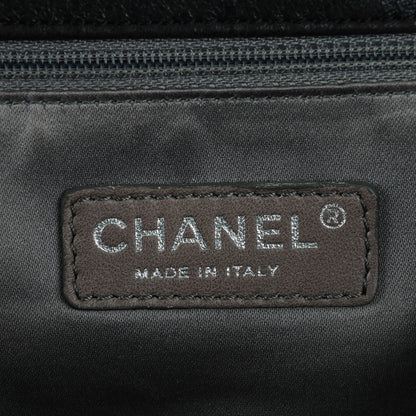 Chanel Lambskin Large Bubble Quilt Tote Black 6 of 8