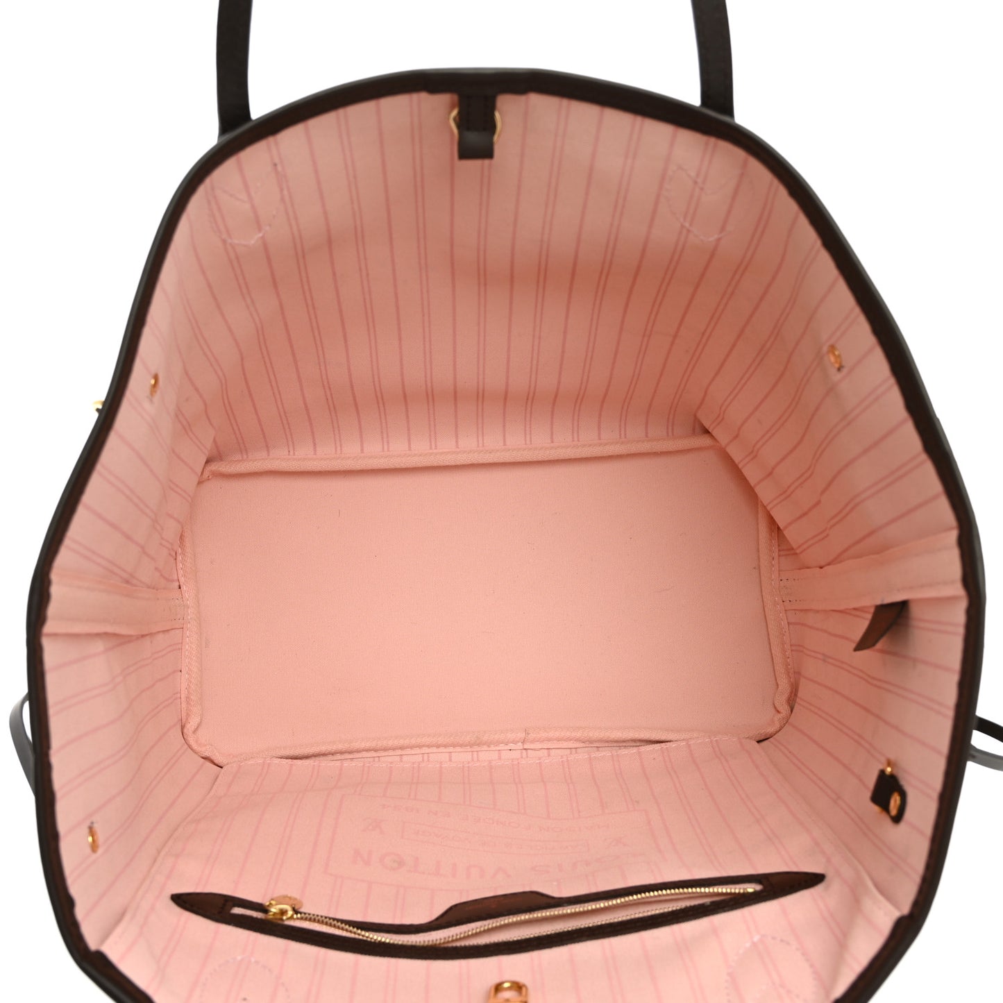 Damier Ebene Neo Neverfull MM Rose Ballerine