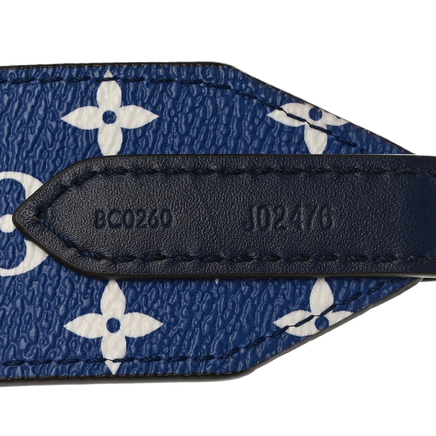 Louis Vuitton Monogram Escale Bandouliere Shoulder Strap Blue 4 of 5