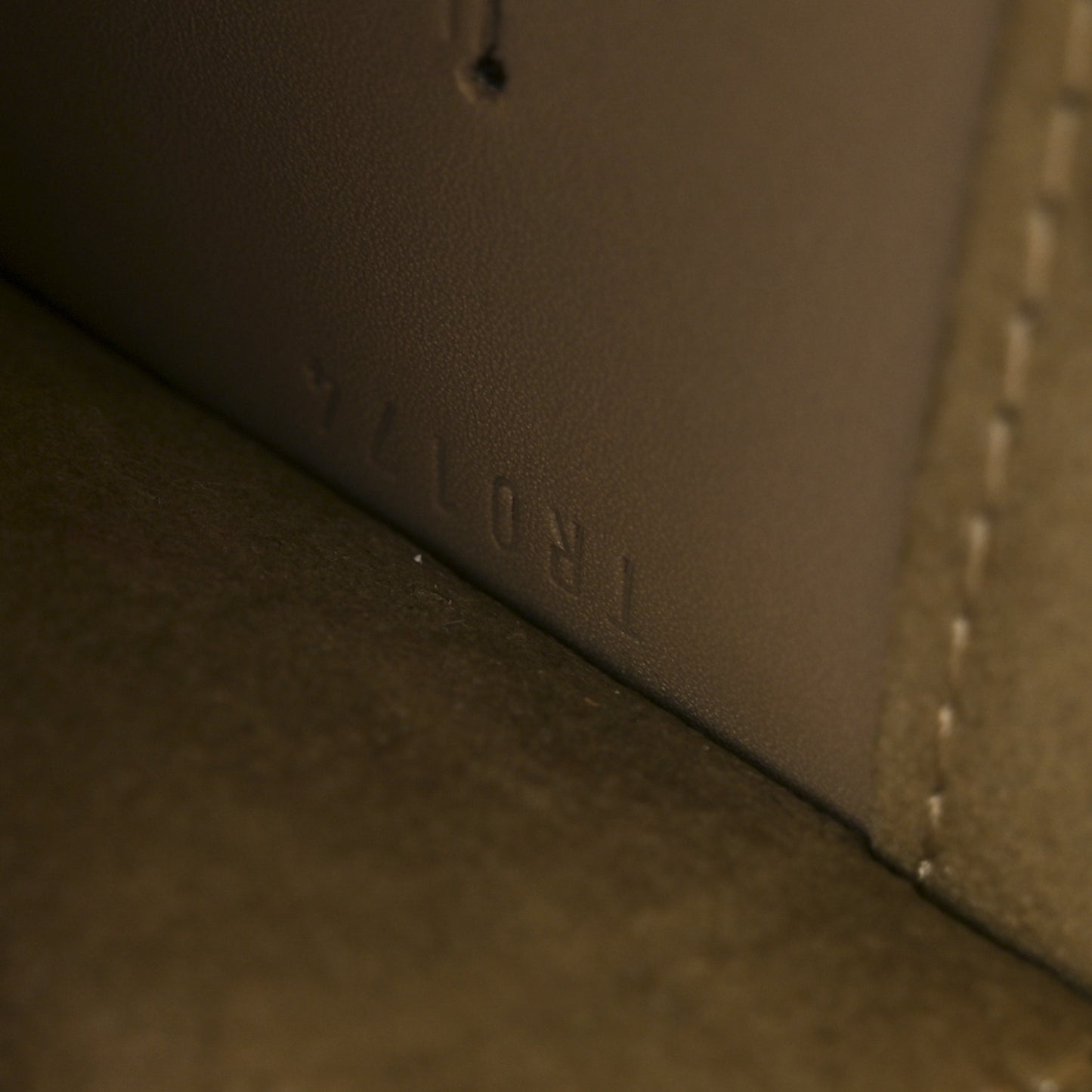 Metallic Calfskin Louise Clutch Gold