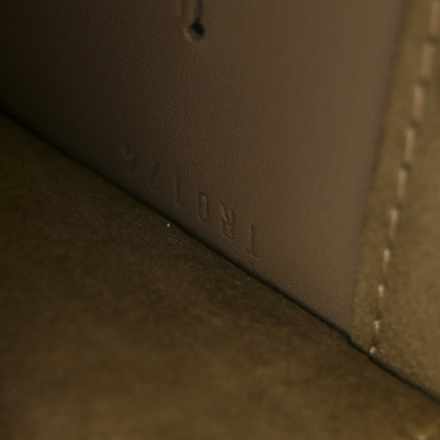 Louis Vuitton Metallic Calfskin Louise Clutch Gold 7 of 13