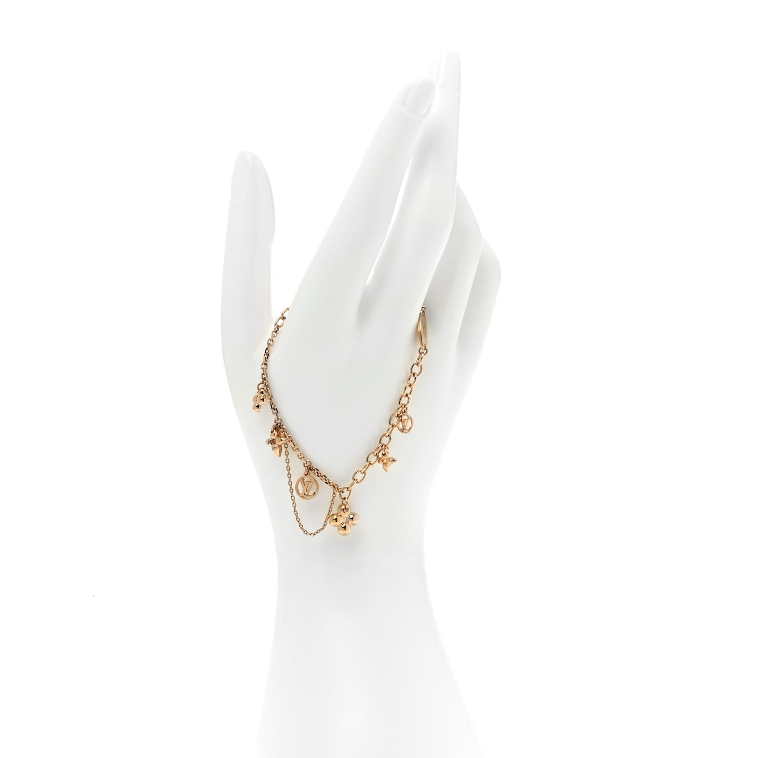 Louis Vuitton Metal Monogram Blooming Supple Bracelet 3 of 6