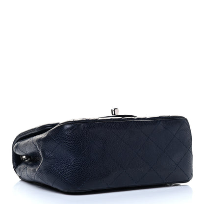 Chanel Caviar Quilted Mini Square Flap Navy 3 of 4