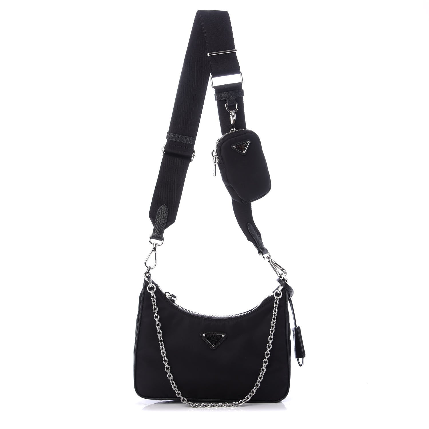Prada Nylon Re-Edition 2005 Shoulder Bag Black 1 of 9