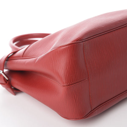 Louis Vuitton Epi Passy PM Red 4 of 9