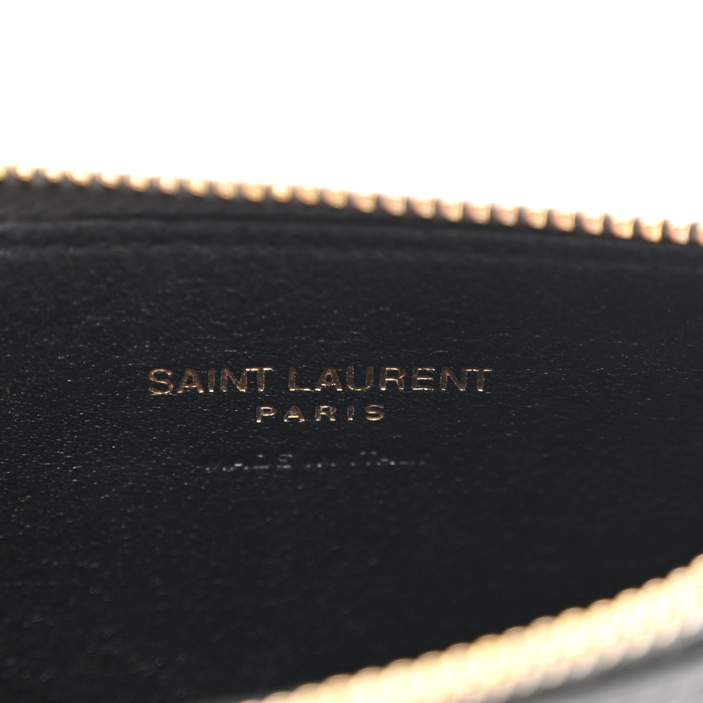 Grained Calfskin Monogram 5 Fragments Zip Pouch Card Holder Storm