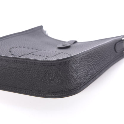 Hermes Taurillon Clemence Evelyne TPM Black 9 of 11